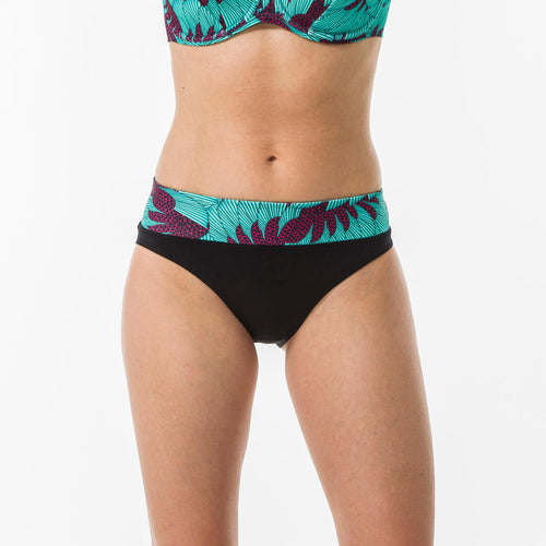 





Women's high-waisted body-shaping surfing swimsuit bottoms NORA KOGA MALDIVES