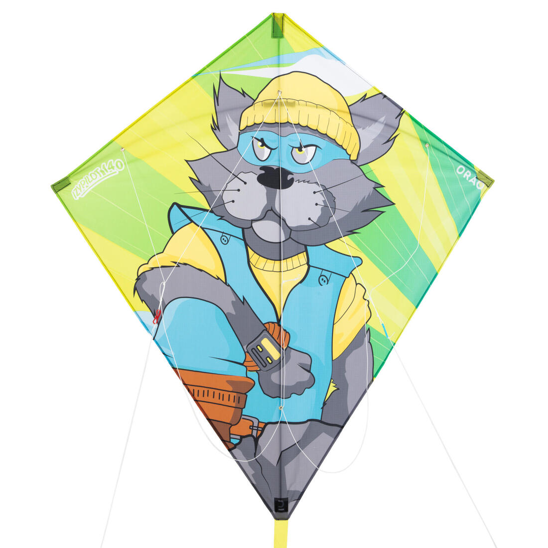 MODULAR 2-IN-1 KITE (STUNT<->STATIC) - IZYPILOT 140 "CAT"