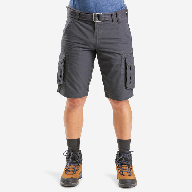 





Men's Travel Trekking Cargo Shorts - TRAVEL 100, photo 1 of 10