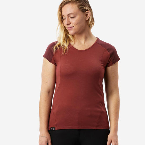 





Women’s Merino Wool Short-sleeved Trekking T-Shirt MT500