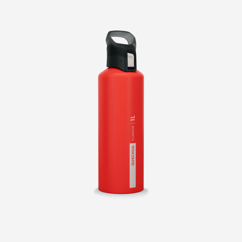 





1 L aluminium water flask 500 with quick-release cap for hiking