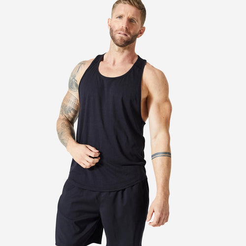 





Men's Breathable Performance Weight Training Stringer Tank Top