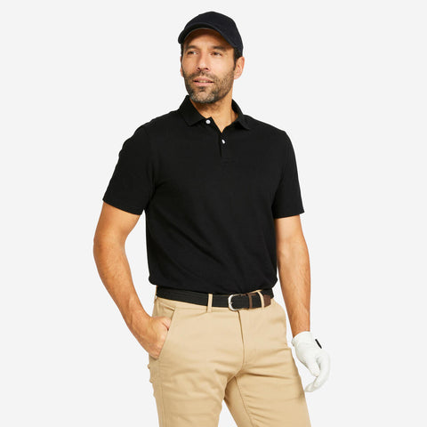 





Men's golf 100% cotton short-sleeved polo shirt - MW100