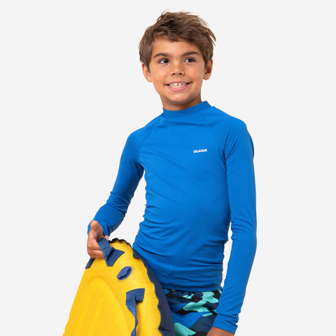 





Kids' UV protection long sleeve T-shirt - blue