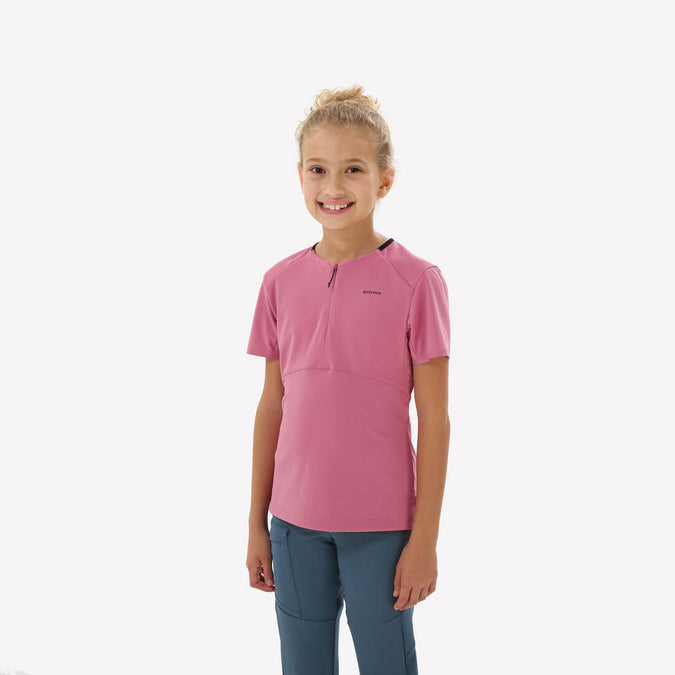 





Kids’ Hiking T-Shirt - MH550 Ages 7-15 - Pink, photo 1 of 7