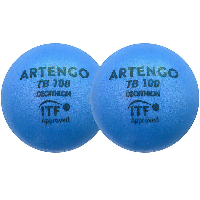 





7cm Foam Tennis Ball TB100 Twin-Pack - Blue, photo 1 of 2