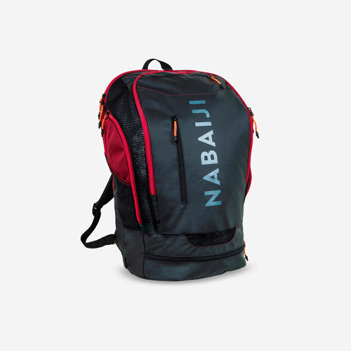 





Swimming Backpack 40L 900 black red