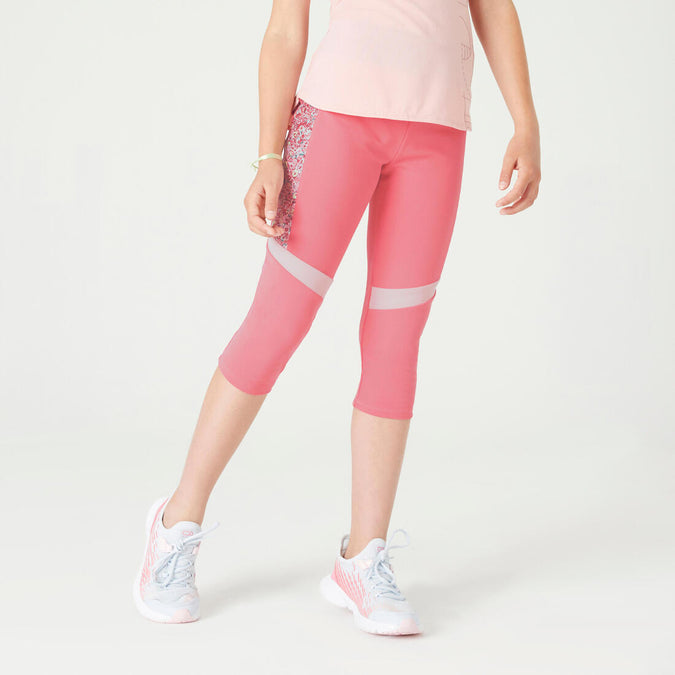 





Girls' Breathable Cropped Bottoms S500, photo 1 of 4