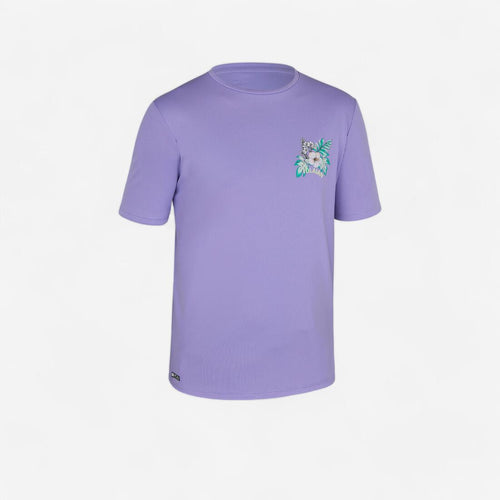 





Kids’ short sleeve UV-protection t-shirt - 100 ibiscus