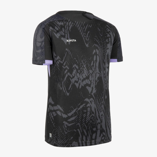 





Kids' Football Shirt Viralto Snake - Black & Parma