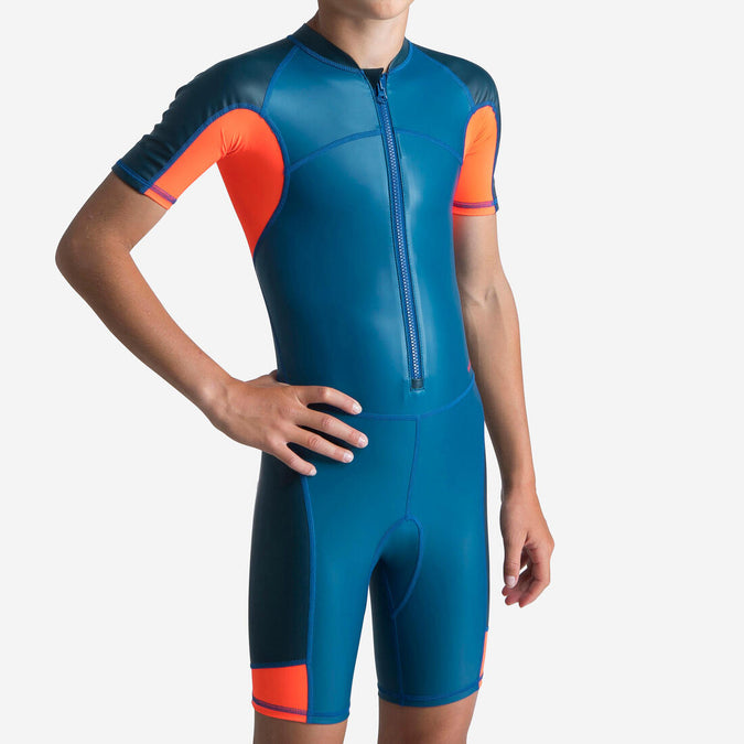 





Boys' Swimming Suit - Shorty 100 Kloupi - Blue Red, photo 1 of 5