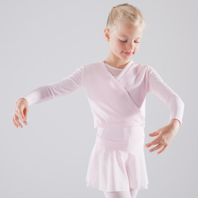 





Girls' Ballet Wrap-Over Top - Pale Pink - Decathlon Ghana, photo 1 of 7