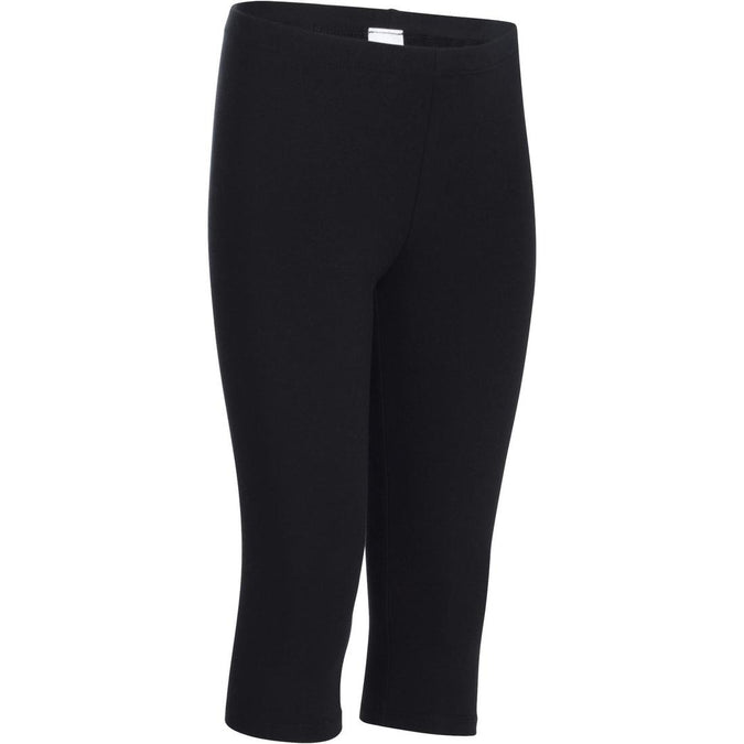 





100 Girls' Gym Cropped Bottoms - Black, photo 1 of 10