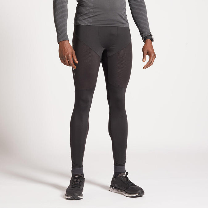 





KIPRUN DRY MEN'S BREATHABLE RUNNING TIGHTS - BLACK, photo 1 of 9