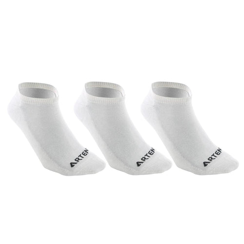 





RS 100 Adult Low Sports Socks Tri-Pack - White - Decathlon Ghana