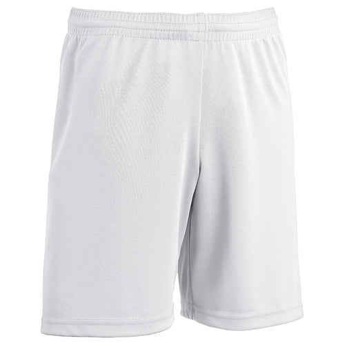 





F100 Kids' Football Shorts - White - Decathlon Ghana