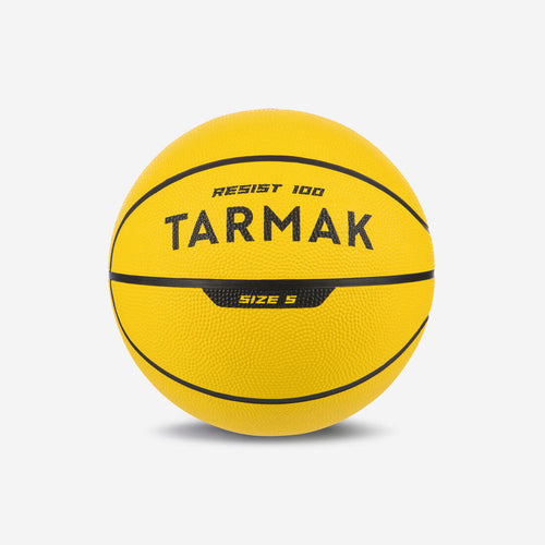 





Beginners' Size 5 (Up to 10 Years Old) Basketball R100 - Yellow