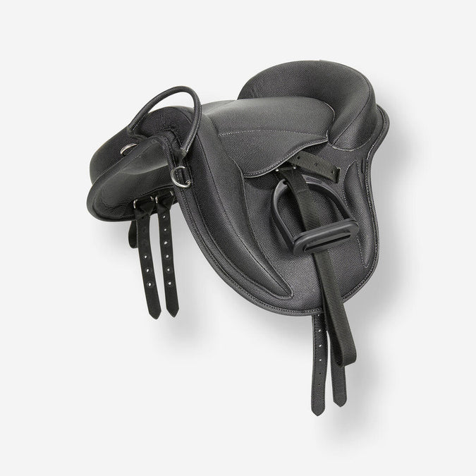 





Synthetic Horse Riding Pony Saddle 100 - Black, photo 1 of 4