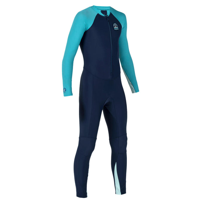 





Boy's Swimsuit 100 Long Sleeves & Long Legs - Blue UV, photo 1 of 5