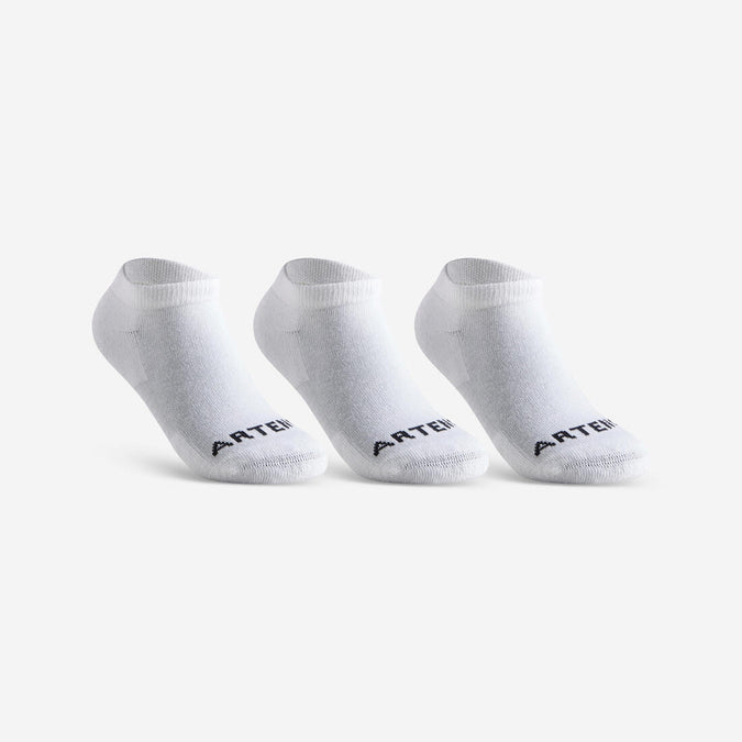 





Kids' Low-Cut Racket Sports Socks RS100 Tri-Pack - White, photo 1 of 3