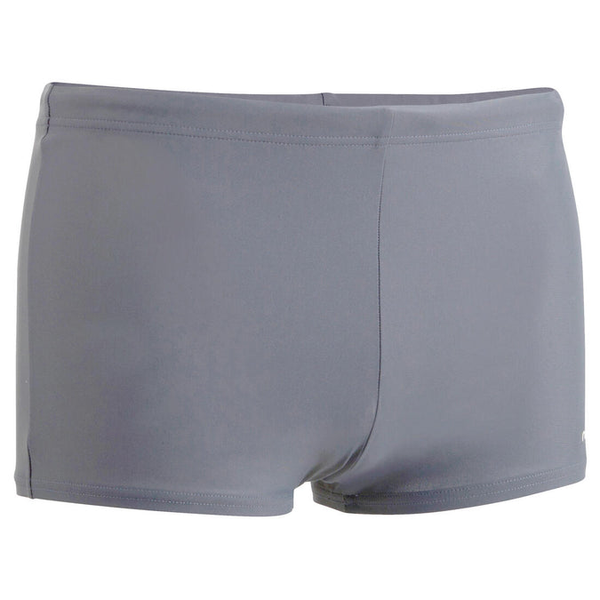 





MEN'S SWIMMING BOXERS SHORTS 100 BASIC - GREY, photo 1 of 6