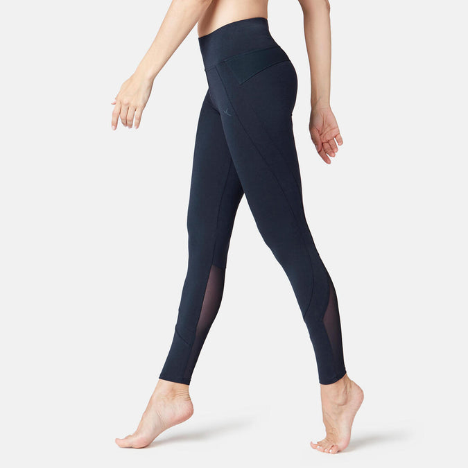 





Women's Slim Fitness Leggings 520 - Navy Blue Print, photo 1 of 8