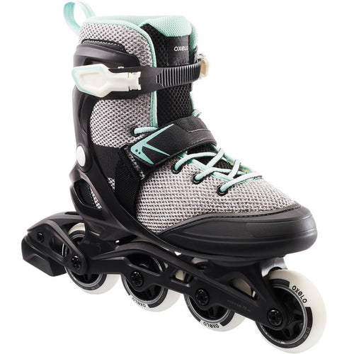 





Fit100 Women's Inline Fitness Skates - Grey/Peppermint