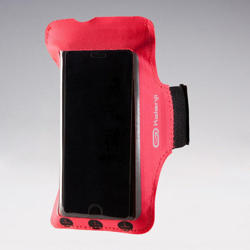 





Men's Women's smartphone phone running armband - neon coral pink - Decathlon Ghana