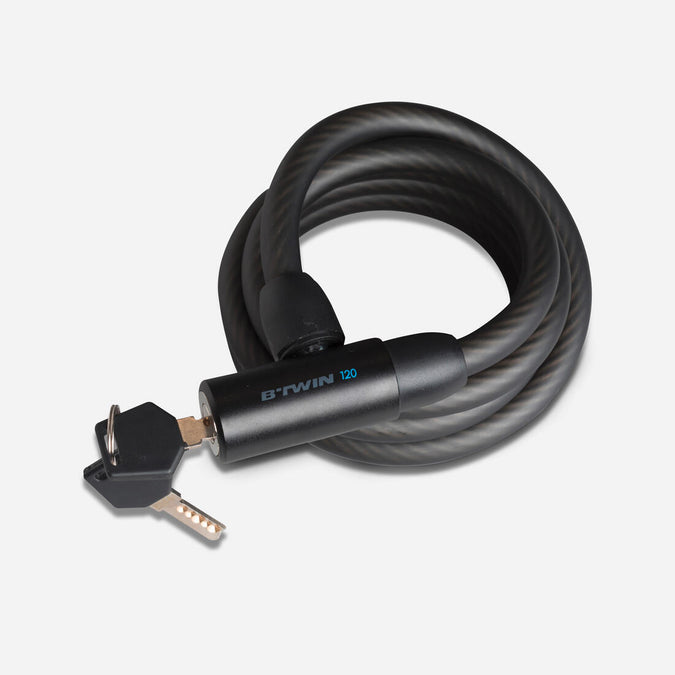 





Bike Accessories Coil Cable Lock with Key 120 - Black, photo 1 of 5