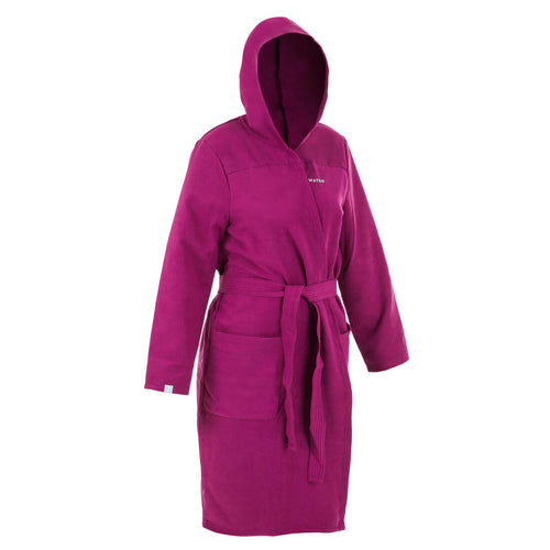 





women's compact microfibre pool bathrobe