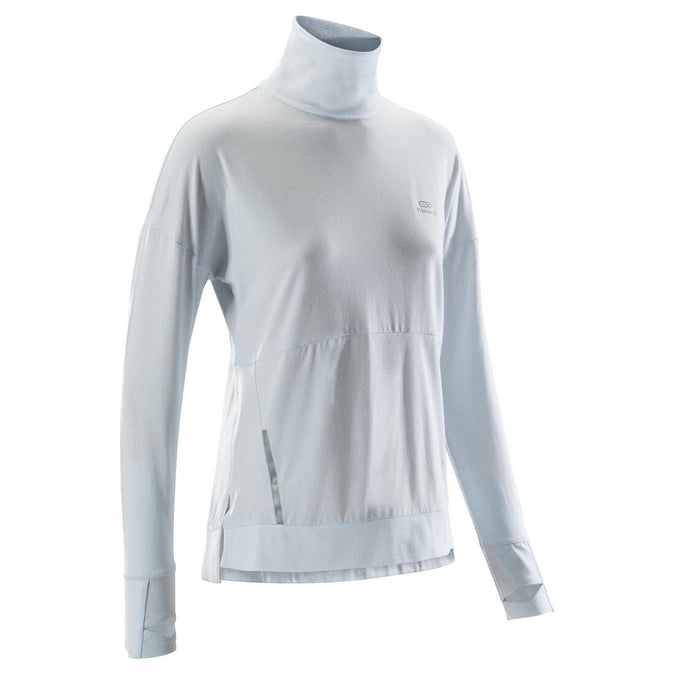 





Run Dry+ Women's Long-Sleeved Running T-shirt - Grey, photo 1 of 7