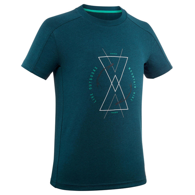 





Kids’ Hiking T-Shirt - MH100 Aged 7-15 - Dark Green, photo 1 of 5