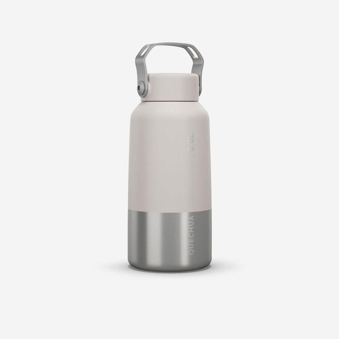 





Stainless Steel Water Bottle with Screw Cap for Hiking 0.6L, photo 1 of 10