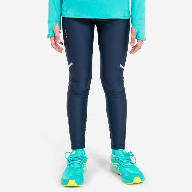 





BREATHABLE KIDS' RUNNING TIGHTS - KIPRUN DRY - NAVY BLUE, photo 1 of 8