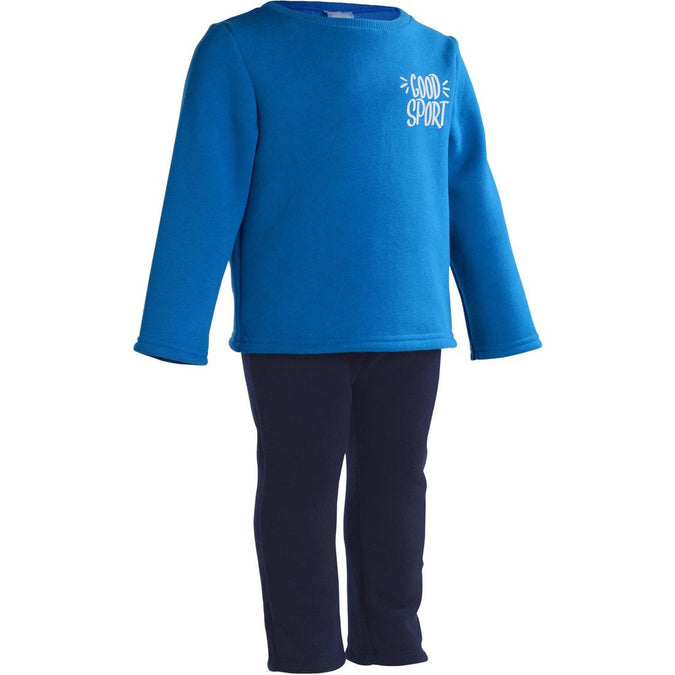 





100 Warm'y Baby Gym Tracksuit - Blue, photo 1 of 15