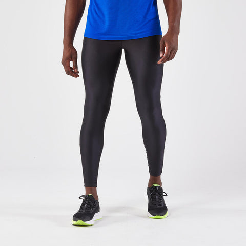 





Men's Running Breathable Tights KIPRUN Run 100 Dry - Black