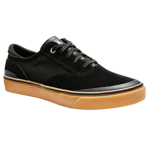 





Vulca 500 Adult Low-Top Skate Shoes - Black/Rubber Sole