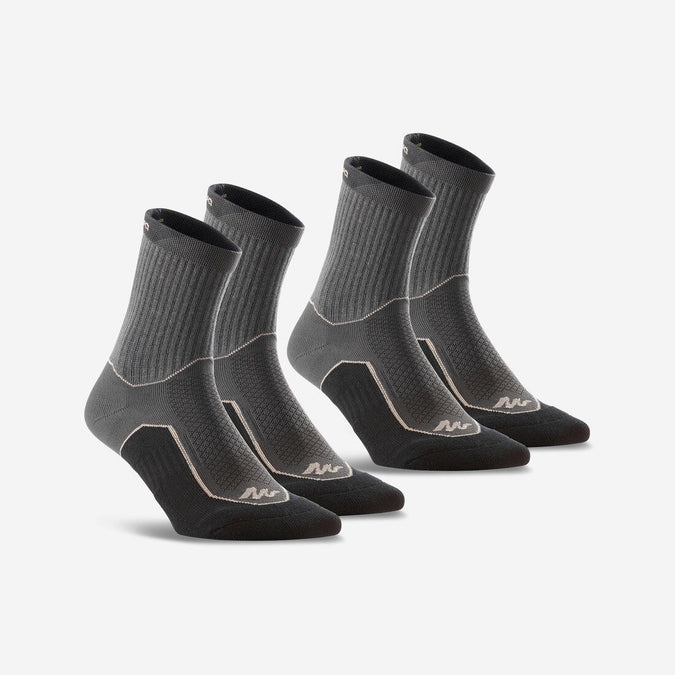 





High Walking Socks 2 Pairs - Black - Decathlon Ghana, photo 1 of 4