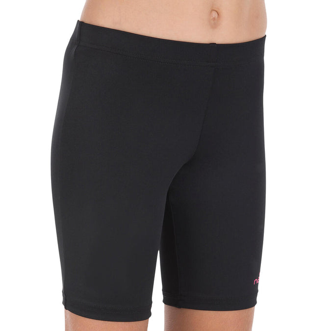 





Girls’ Long Shorty Swimsuit Bottoms - Black - Decathlon Ghana, photo 1 of 5