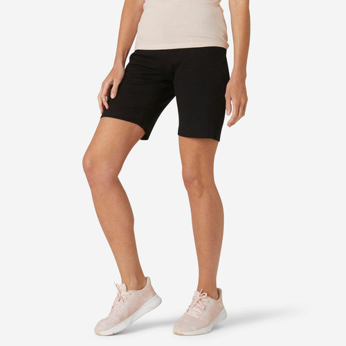 





Cotton Fitness Shorts Fit+ Straight Cut - Black