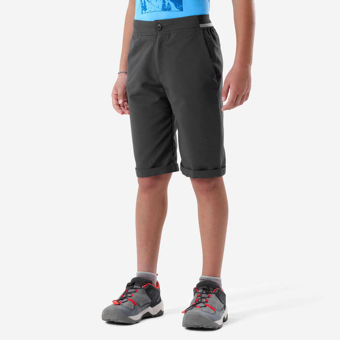 





Kids’ Hiking Shorts - MH100 Age 7-15 - Dark grey, photo 1 of 6