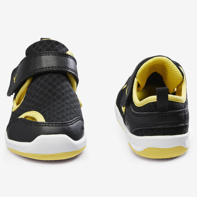 Baby Gym Shoes 750 I Move Black Yellow Decathlon Ghana