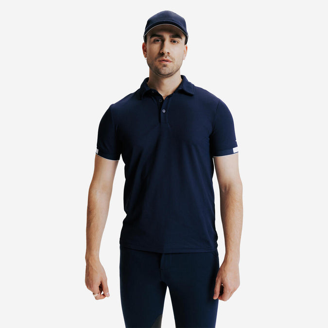 





Men's Horse Riding Polo Shirt - Blue, photo 1 of 3