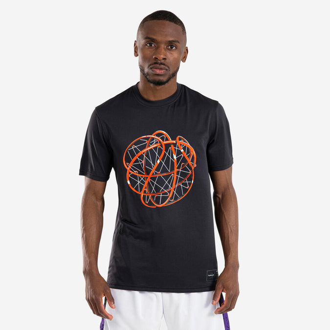 





Men's Basketball T-Shirt TS500 Fast - Black Ball, photo 1 of 7