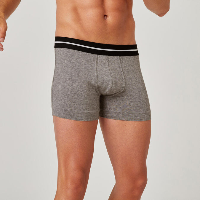 





Men's Straight Cotton-Rich Fitness Boxer Shorts 520, photo 1 of 6