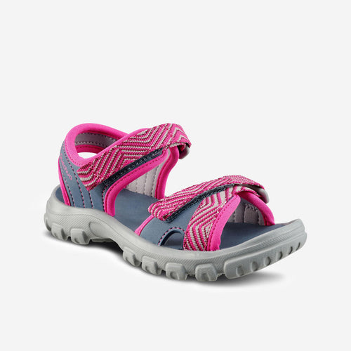 





Hiking sandals MH100 KID blue pink - children - Jr size 7 TO 12.5