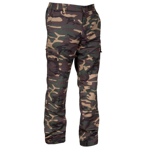 





ROBUST CARGO TROUSERS STEPPE 300 CAMOUFLAGE WOODLAND - Decathlon Ghana