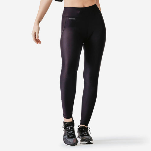 





Women's Running Leggings - Kiprun Run 100 Black